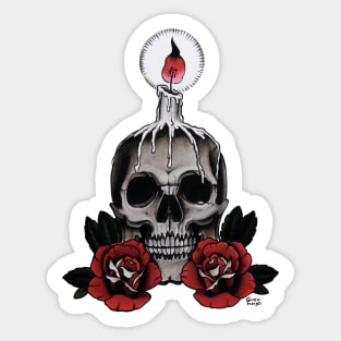 Skull Voodoo Sticker